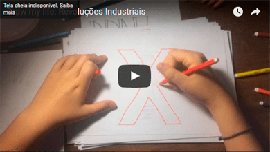 Xaverianos do 8º ano produzem vídeo no estilo “Draw my life”