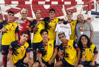 Futsal conquista medalha de ouro